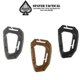 SPAVER Molle connecting Carabiner 2개 세트  썸네일 이미지